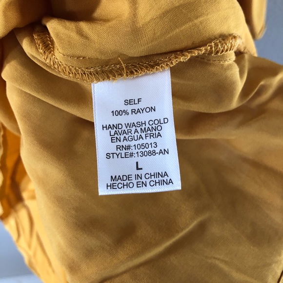 Marigold Bell Sleeves Top - Picture 6 of 6